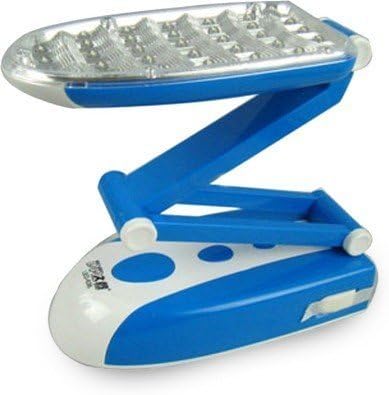 VALAMJI 31 LED Plastic Folding Rechargeable Study Table Night Lamp (White,Standard)