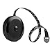Tape Measure for Body, Measurements Tape Retractable Measuring Tape for Cloth, Sewing, Tailor, Fabric, and Crafts, Small Tape Measure with Push Button (Retractable Dual Sided Black)