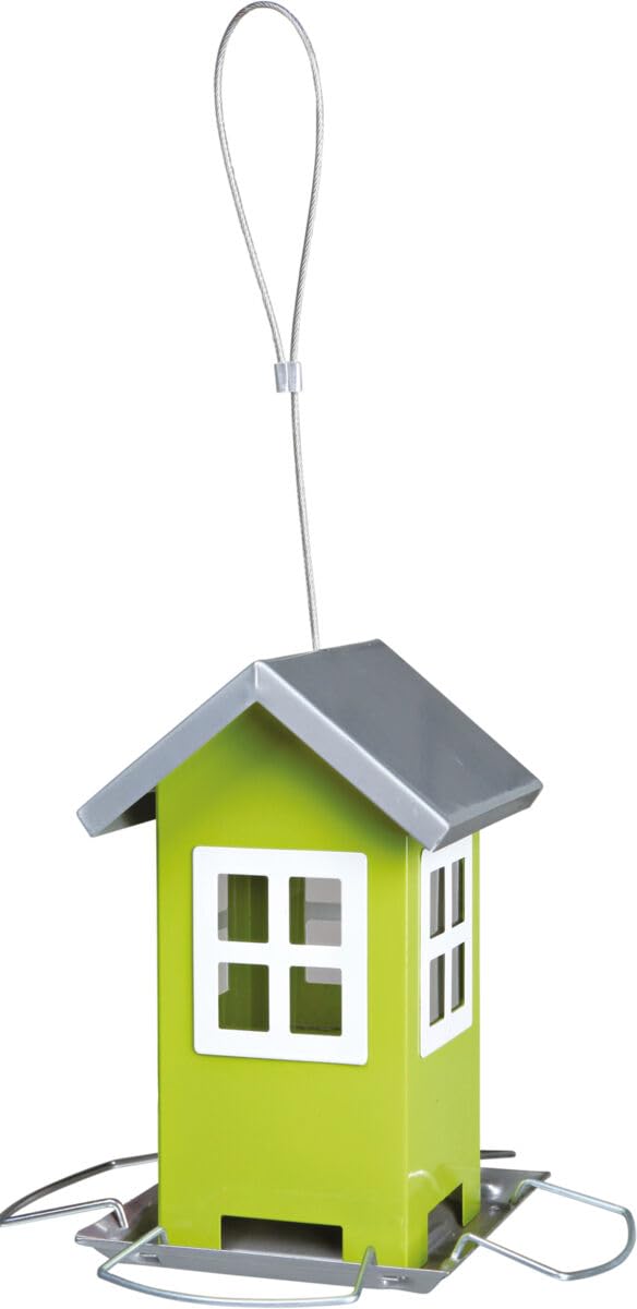 TRIXIE Bird Feeder Red/Silver 19 × 20 × 19 cm 1 L