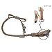 Yisibo Harness Dog Collar Nylon Tactical Dog Collar Military Training Adjustable Dog Collar for Small Medium Large Dogs with D-Ring Handle Metal Buckle Collar(1.5''Medium, Ranger Green)