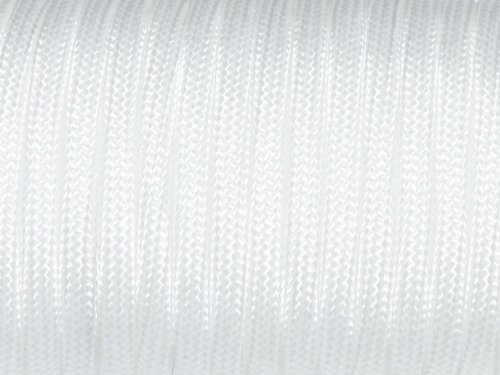 7 Strand Core 550lb Paracord Parachute Cord Lanyard Mil Spec Type III-100ft (White(7#))