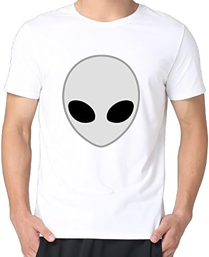 Alien Head Men's T-shirts Tee College