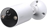 Tapo TC82 2K Wireless Outdoor Security Camera Battery AI Detection Color Night view 4