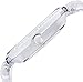 Anne Klein Women's AK/1853MPSV Swarovski Crystal-Accented Silver-Tone Bracelet Watch