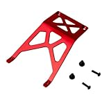 Atomik RC Traxxas Stampede 1:10 Aluminum Alloy Front Skid Plate Hop Up Upgrade, Red Replaces Traxxas Part 3623