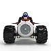 Remote Control Amphibian Stunt Vehicle, Land & Water Racing Motorcycle, Race Bike with Light