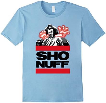 Mens Shogun Of Harlem Sho Nuff T Shirt | Baby Blue XL Baby Blue