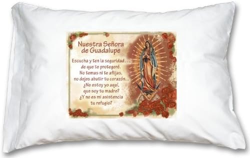 IHMdesigns - Catholic Prayer Pillowcase - Our Lady of Guadalupe-SPANISH