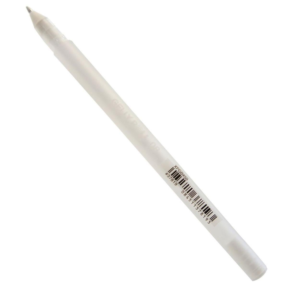 Sakura Gelly Roll Basics Pen, Ink/Plastic, White