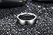 TIGRADE 4mm 6mm 8mm Titanium Ring Brushed Dome Wedding Band Comfort Fit Size 4-14,Silver, 6mm, Size 10.5
