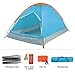 REDCAMP Small Camping Tent for 1-2 Person, Lightweight Water Resistant Compact Tent for Outdoor Backpacking Hiking, Blue
