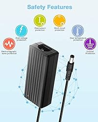 Aclorol 5V 10A 50W Power Supply 100V-240V AC to DC