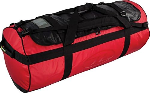 Lomond Tarpauline Duffle Bag - Red/Black, 120 Litres by Lomond Tarpauline