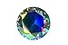 Tripact 100mm Light Translucent Rainbow Crystal Diamond Jewel Glass Paperweight 3.93 Inch