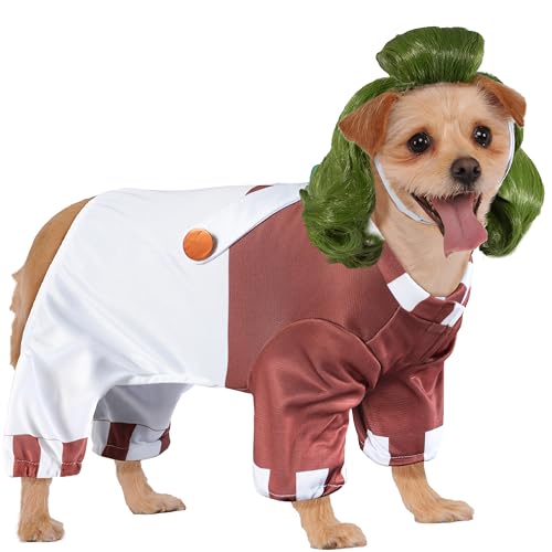 Rubies Willy Wonka and the Chocolate Factory: Oompa Loompa Pet Costume for For…