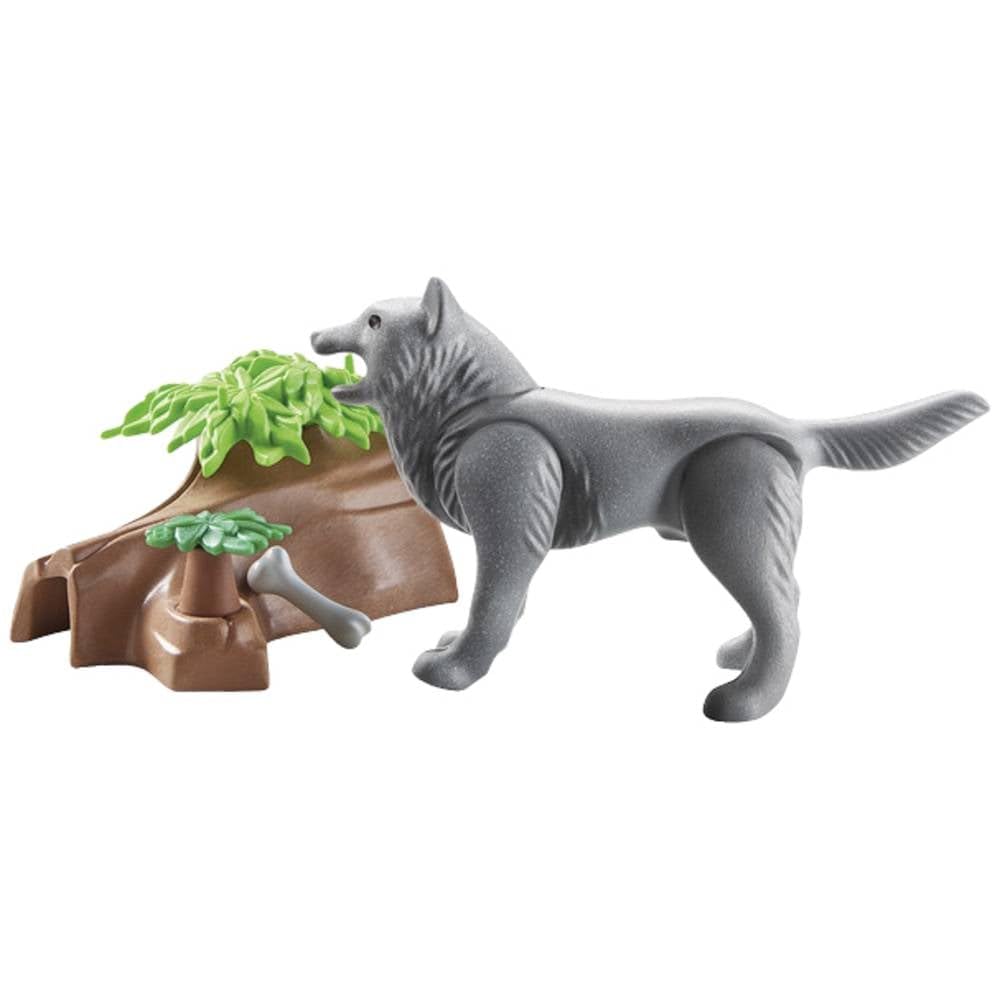 Playmobil 71056 Wiltopia Wolf, Animal Toy, Sustainable Toys, Fun Imaginative Role-Play, PlaySets Suitable for Children Ages 4+