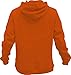 Mens Athletic Football Broncos Pullover Hoodie - Orange XL