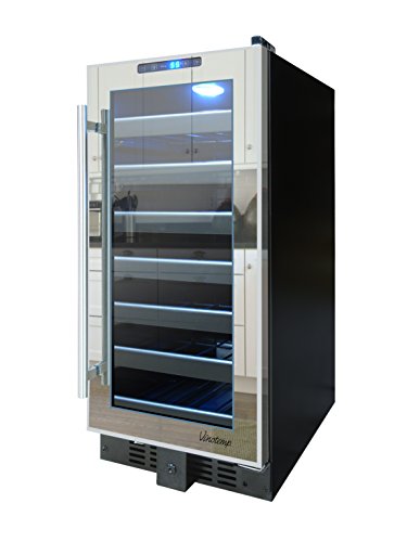 3 Vinotemp+International+33+Bottle+Mirrored+Screen