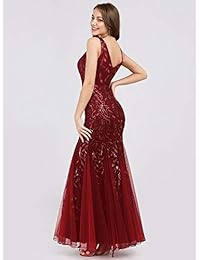 Ever-Pretty 7886 - Vestido de sirena sin mangas con cuello en V para mujer