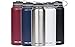 Simply Simily Stainless Steel Water Bottle - Wide Mouth - BPA Free - Double Walled Vacuum Insulated, 40 Oz - Silver