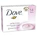 Dove Beauty Bar, Pink 4 oz, 14 Bar