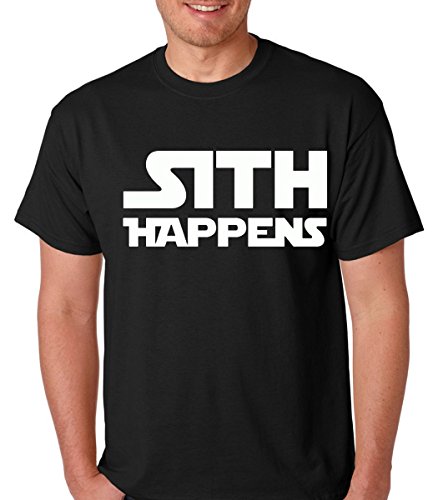 Raw T-Shirt's Sith Happens - Shit Happens Star Wars Parody Premium Men's T-Shirt