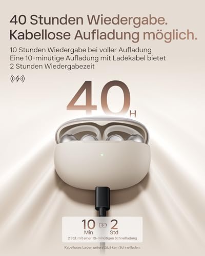 OpenDots ONE Open-Ear Clip-On-Kopfhörer mit Dolby Audio, Grau — Foto 6 von 8