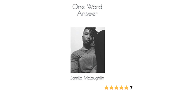 Amazon Com One Word Answer Mclaughlin Jamila Books