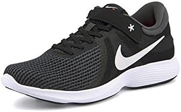 Amazon ナイキ メンズ ランニングシューズ スニーカー レボリューション 4 フライイーズ 軽量 クッション性 カジュアル スポーツ ウォーキング Revolution 4 Flyease 1729 ブラック ホワイト アンスラサイト 27 5cm Nike ナイキ ランニング