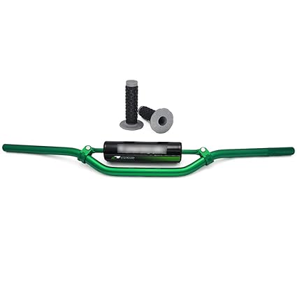 green handlebars