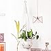 VISEMAN Macrame Plant Hanger-Outdoor Indoor Hanging Planter Holder/Hanging Basket Flower Hangers Cotton Rope with Bead for Home Decor