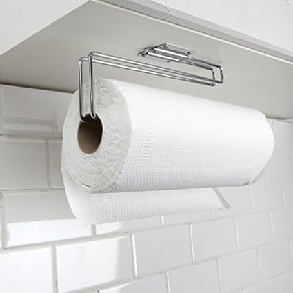 Ksp Under Cabinet Paper Towel Holder Chromewire Amazon Co Uk
