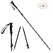 Sahara Sailor Hiking Pole, High-Z Collapsible Trekking Walking (Black)