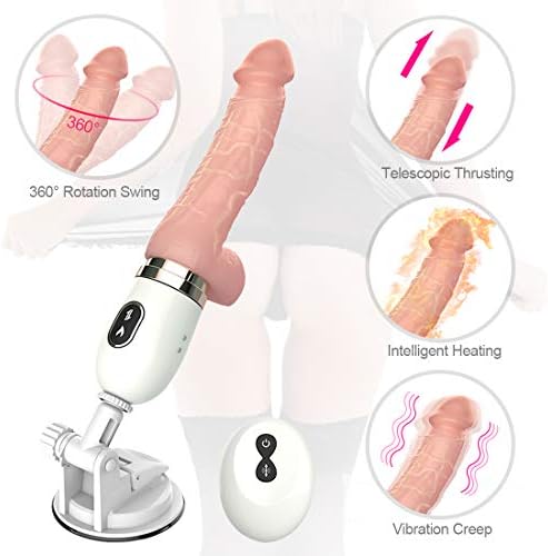 Vibrant T?ys Strong Suction Cup Perfect Adult Women Swinging Remote Control Automatic Vibrating Telescopic Dido for Women Powerful Vibrantor with Heating Hands Free Play for Women,Tshirt
