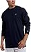 Champion Men's Long Sleeve T-Shirt, Navy, XX-Large