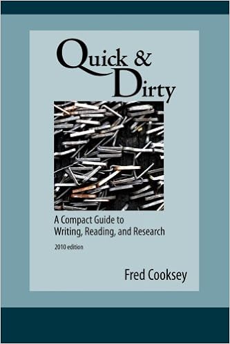 Quick And Dirty A Compact Guide To Writing Reading And - 