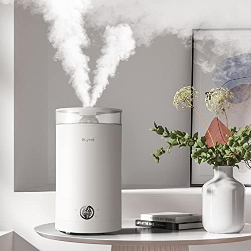Ruyeat 3L Top Fill Cool Mist Humidifiers for Baby Bedroom Essential Oil