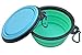 Collapsible Bowls, 2 Pack Large Size 47oz, BPA Free, Portable Travel Bowls for Dog/Cat