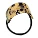 Pomeat 4pcs Faux Tortoise Shell Ponytail Holder Rectangle Ponytail Holder