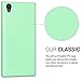 kwmobile TPU Silicone Case for Sony Xperia L1 - Soft Flexible Shock Absorbent Protective Phone Cover - Mint Matte