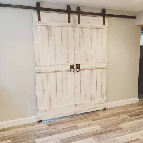 Slab Barn door