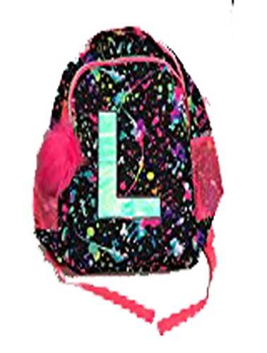 justice paint splatter backpack