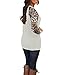 ZANZEA Women's Sexy Leopard Long Sleeve Chiffon Loose Blouse Casual Top Pullover