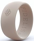 FIDELIS nv Silicone Wedding Ring Eco Silicone Band for Men and Women Safe silicone wedding ring Enjoy Amazing silicone wedding bands of jewelry