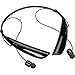 LG Electronics Tone Pro Bluetooth Stereo Headset - Retail Packaging - Black