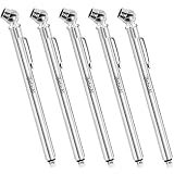 AstroAI Pencil Tire Pressure Gauge (10-75PSI) Metal Made Nozzle for Small Vehicles (5 Pack)