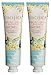 Pacifica Malibu Lemon Blossom Super Hydrating Hand Cream (Pack of 2) with Shea Butter, Sweet Almond Oil, Olive Oil, Kelp Extract, Olive Oil and Grape Seed Oil, 100% Vegan and Cruelty-Free, 2.25 oz
