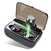 Bluetooth Kopfhörer, Kopfhörer Kabellos In Ear Earbuds Sport Wireless Kopfhörer Ohrhörer Bluetooth 5.0 Headset mit 150H Spielzeit, HiFi-Deep Bass LED, Digitalanzeige, IP8 Wasserdicht, Touch-Control