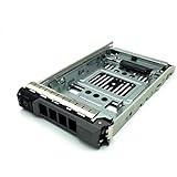 3.5" KG1CH Hybrid Tray Caddy With 654540-001 2.5" SSD TO 3.5" SATA Converter for Dell PowerEdge R515, R710 R320, R420, R520, R720, R720xd R630, R730, R730XD T310, T410, T610, T710 T320, T420, T620 T