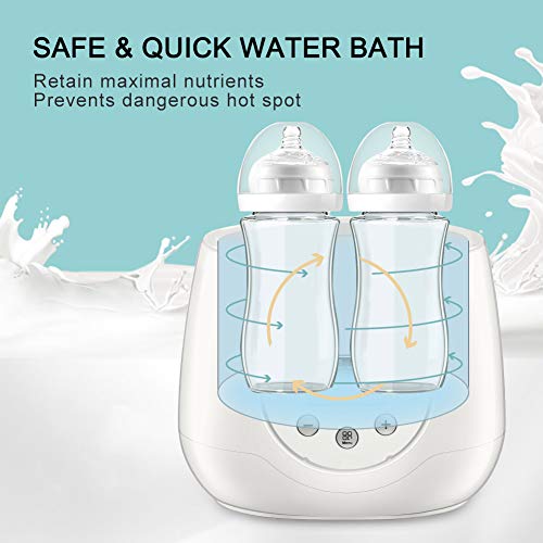image for YOUTHINK Baby Bottle Warmer & Steam Sterilizer, 4-in-1 Baby Food Heate